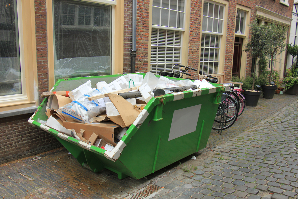Skip for house clearance