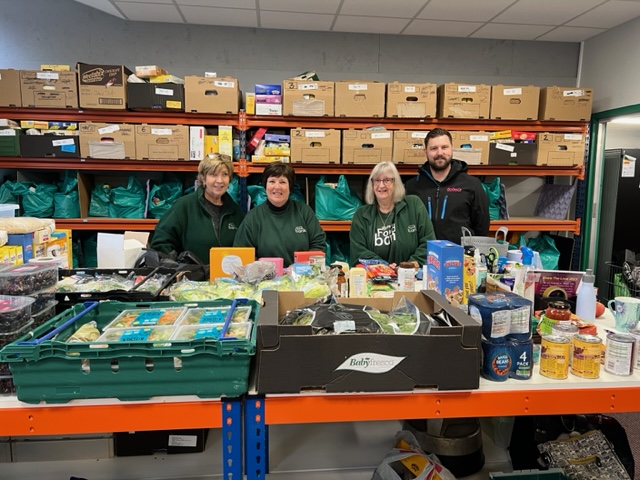 supporting Kettering foodbank