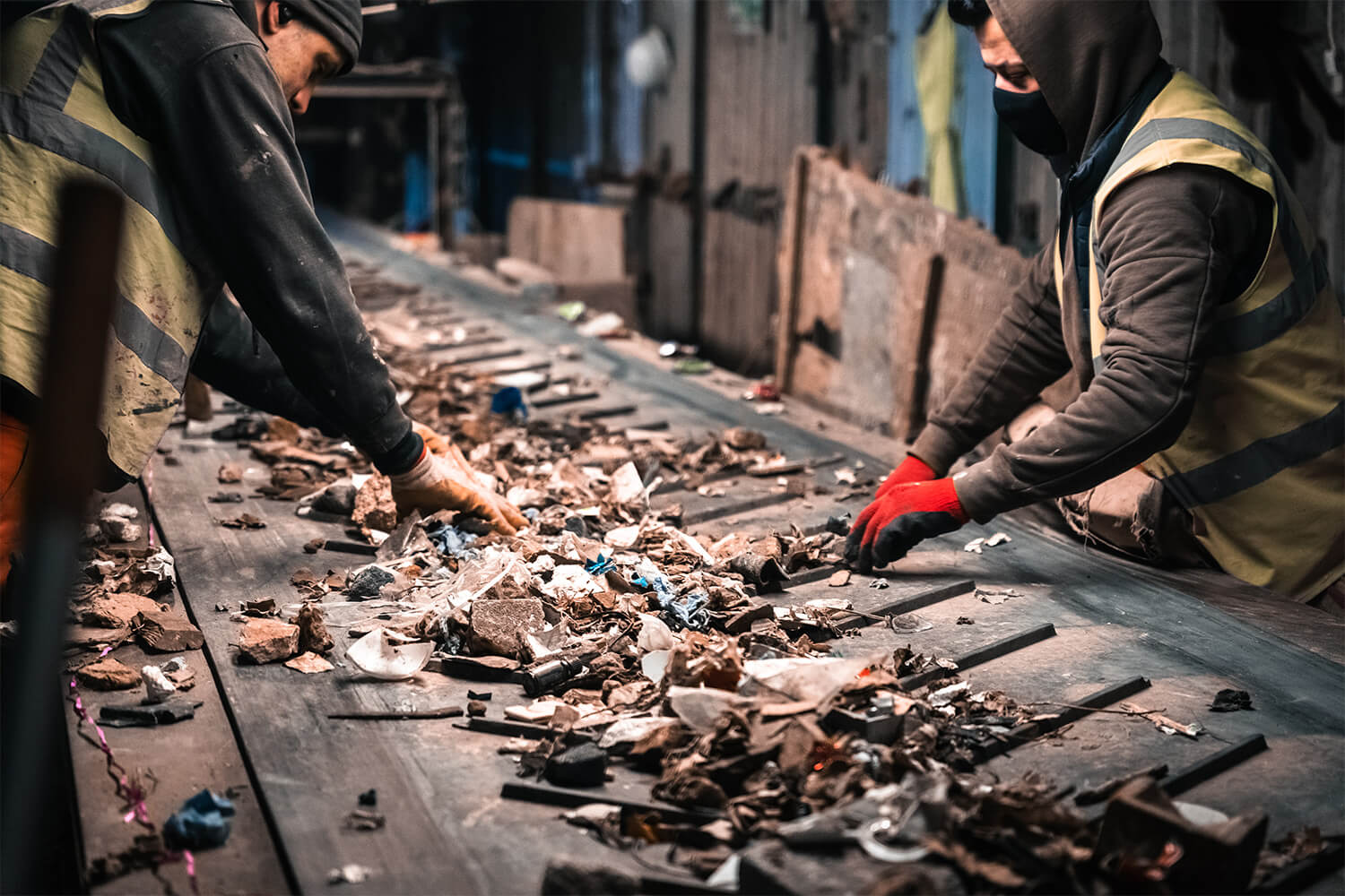commercial recycling facility