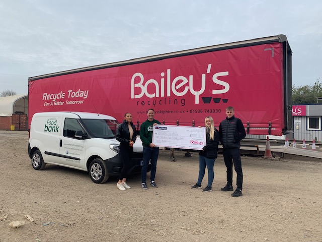 £3230 Raised For Kettering Foodbank